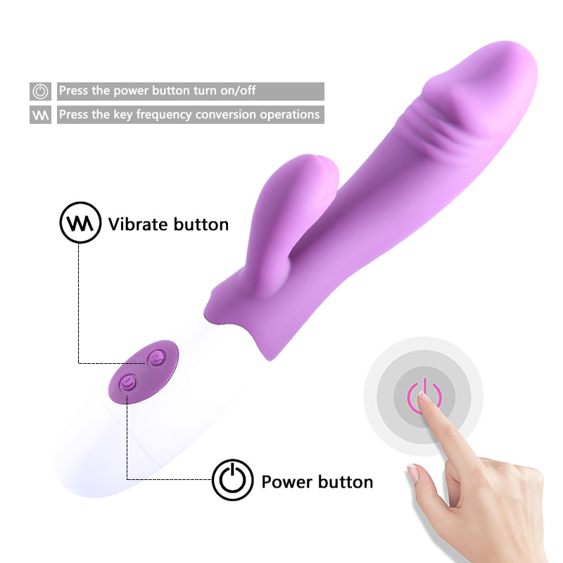 LOVE RABBIT SILICONE  VIBRATOR